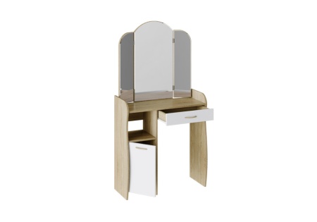 Туалетный стол София Т1 дуб сонома / белый