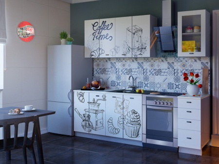 Кухонный Гарнитур София Coffee Time 1600 мм