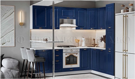 Кухонный Гарнитур Угловой Элит №1 2500 х 1800 мм/Разные Цвета