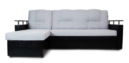 Диван Угловой Маргарита с Ножками-Кубышками Ш-2260 х Г-1550 х В-1000 мм/Спальное место Ш-1250 х Г-2000 мм
