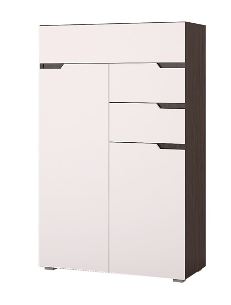 Комод Амстердам МДФ (Ш-800 х В-1284 х Г-376 мм)/Разные Цвета